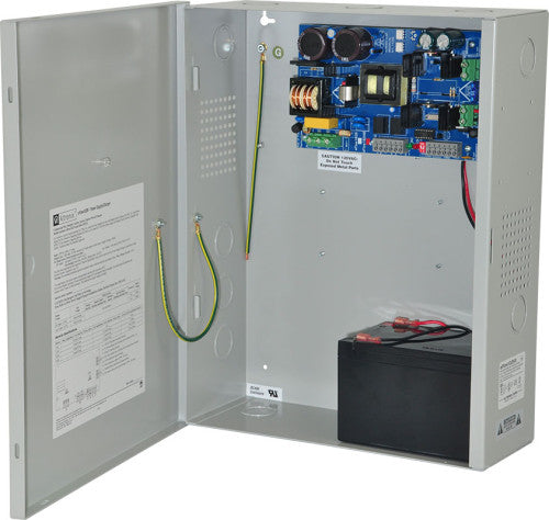 Altronix EFLOW102NX | Power Supply Charger, Single Output, 12VDC @ 10A, Aux Output, FAI, LinQ2 Ready, 115VAC, BC400 Enclosure