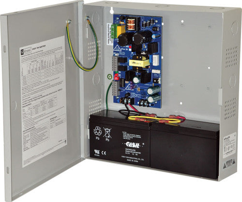 Altronix EFLOW3N | Power Supply Charger, Single Output, 12/24VDC @ 2A, Aux Output, FAI, LinQ2 Ready, 115VAC, BC300 Enclosure