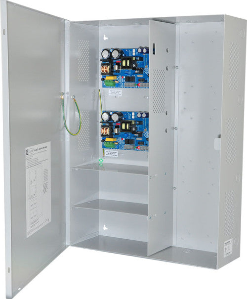 Altronix MAXIMAL33FEV | Power Supply/Charger, Expandable, Dual 12/24VDC outputs @ 6A each, 220VAC, FAI, LinQ2 Ready, BC800 Enclosure