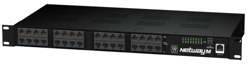 Altronix NETWAY16M | Midspan Injector, 16 Port, 10/100, PoE/PoE+, 300W, 115VAC, Shutdown Trigger, Web Browser