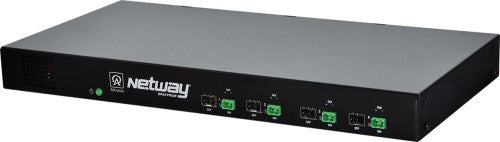 Altronix NETWAYSP4P | 4-port Fiber Optic Transceivers with Built-In Power Supplies for conventional Fiber or composite Fiber (powered) Cable Application