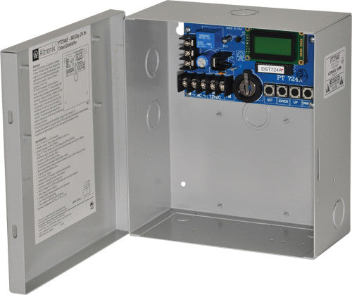 Altronix PT724AE | Timer, 365 Day 24 Hour Annual Event, 1 Channel, LCD Display, Battery Charger, Board