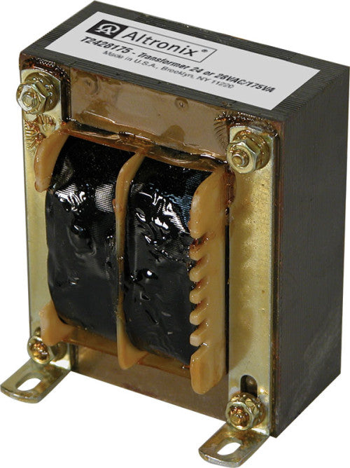 Altronix T2428175 | Open Frame Transformer, 24/28VAC @ 175VA, 115VAC