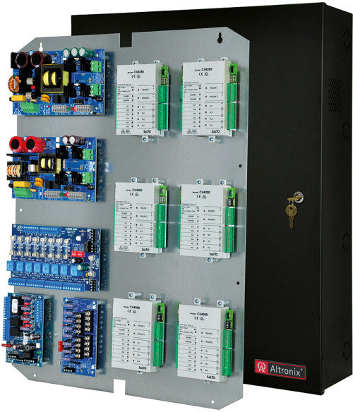 Altronix TROVE2SA2 | Access and Power Integration Enclosure with Backplane, Trove 2 Series