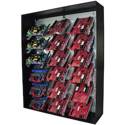 Altronix TROVE3MBK3 | Access and Power Integration Enclosure with TM3B backplane. Includes 36-BR3M mounting brackets, Trove3 Series