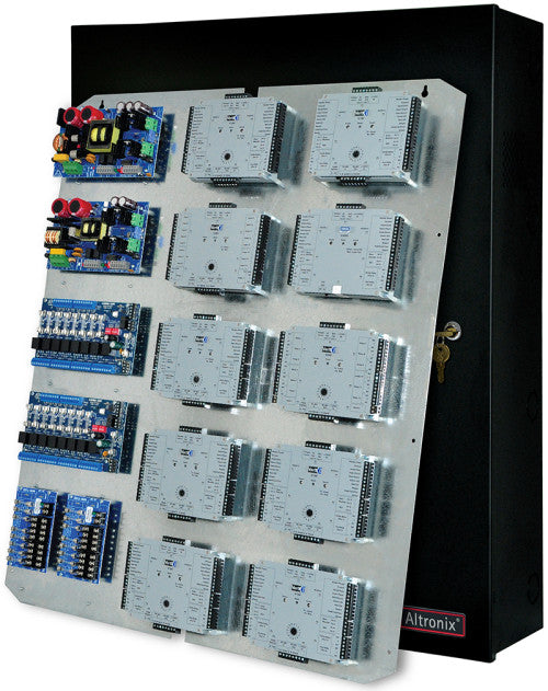 Altronix TROVE3V3 | Access and Power Integration - Kit includes Trove3 Enclosure and TV3 VertX backplane.