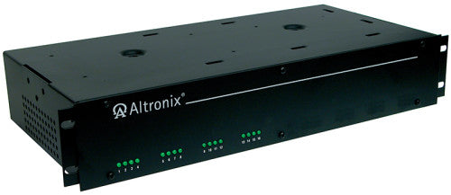Altronix VERTILINE48MD | 16 PTC Protected Outputs Power Supply, 56VDC @ 6.5A, 115VAC, 2U
