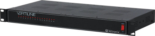 Altronix VERTILINE63D | Power Supply, 16 PTC Outputs, 24VDC @ 8A, 115VAC, 1U