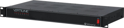 Altronix VERTILINE6D | Power Supply, 8 PTC Outputs, 24VDC @ 8A, 115VAC, 1U