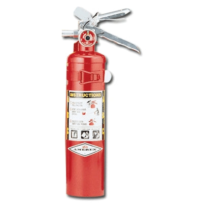 Amerex Corporation B417T | ABC Dry Chemical Fire Extinguisher, 2.5 lb, with Bracket