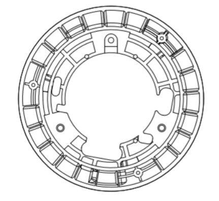 American Dynamics IFPTZORECADTR | PTZ Outdoor Adaptor Used with Recessed Mount