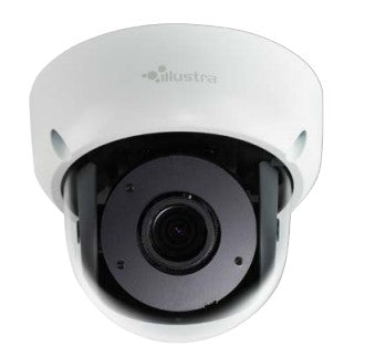 American Dynamics IFS08D2OCWITB | Illustra Flex 8 Megapixel 4K Outdoor MiniDome Camera, 3.4-9mm Lens, Black