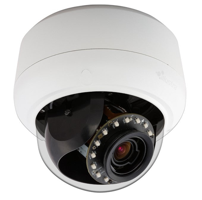 American Dynamics IPS03D0OCWTT | 3 Megapixel Network IR Outdoor Mini-Dome Camera, 1.8-3mm Lens