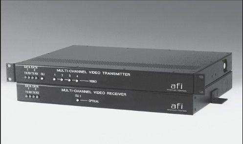 American Fibertek MRX8485C | 4-Ch Video with MPD Data 1RU Receiver