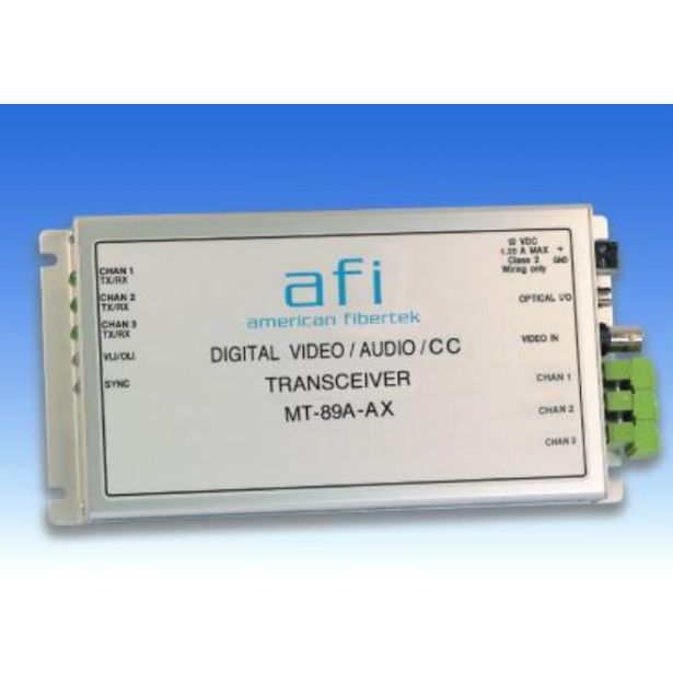 American Fibertek MT-89CA-AX-SL | Intercom/Video Sys for Aiphone AXW-AVT/R Module TX