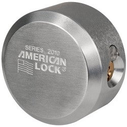 American Lock Company A2010 KD | Steel Padlock, Rekeyable, Keyed Different, 6-Pin, Hidden Shackle