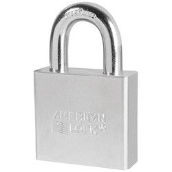 American Lock A3260WO | Steel IC Core Padlock Body, Chrome Plated, 2" Width, 1-1/8" Shackle, No Cylinder