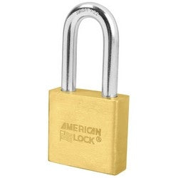 American Lock A5571 KD | Brass Rekeyable Padlock, 5-Pin, 2" Shackle, Keyed Different