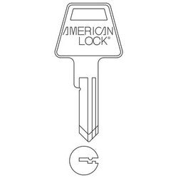 American Lock AK5BOX APKGPTKB1 | 5-Pin Key Blank, Brass, For Pin Tumbler Cylinder