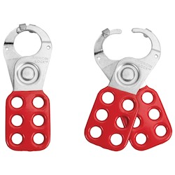 American Lock Company ALO80 | Tabbed Steel Lockout Hasp, 1" Jaw Clearance