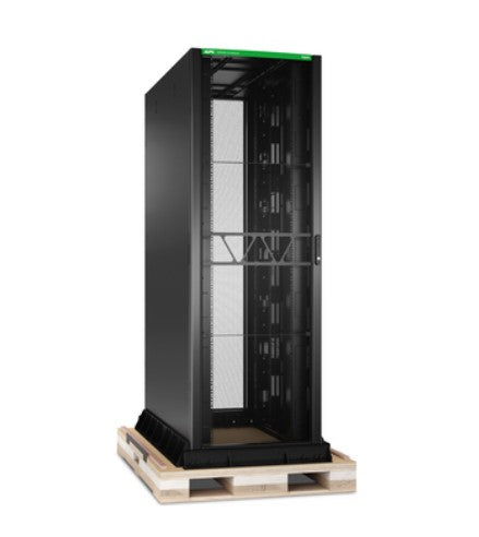American Power Conversion AR9657SPB2 | NetShelter SX Advanced Rack, High Strength, 48U, 2258H x 750W x 1470D mm, with Shock Package, Black