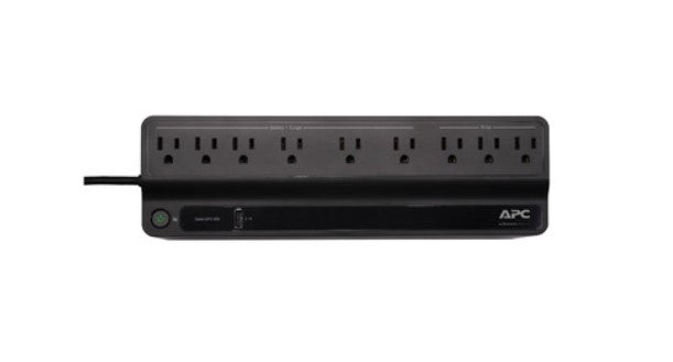 American Power Conversion BVN900M1 | Back UPS, 900VA/480W, Floor/Wall Mount 120V, 9x NEMA 5-15R outlets, USB Type A Port