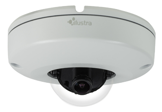 American Dynamics IPS03CFOCWST | Network Dome Camera, 3 Mp, 2.8Mm Fixed, Outdoor, Vandal-Resistant, Clear, White, Sdn, Twdr