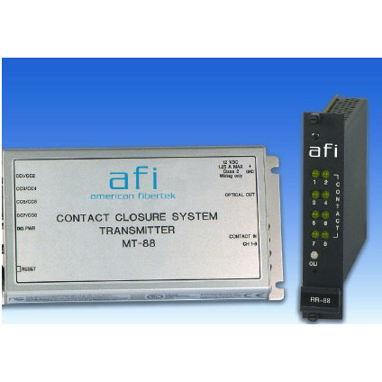 American Fibertek MR88 MM 8 Channel Receiver