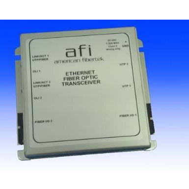 American Fibertek MX50FXST 2 Fiber 10/100 Ethernet Drop & Repeat Mo