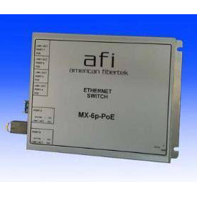 American Fibertek MX6PPOE 6-Port Switch with PoE
