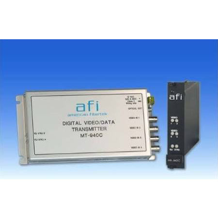 American Fibertek RR940C Four Channel Digital Video 10 Bit Rack C