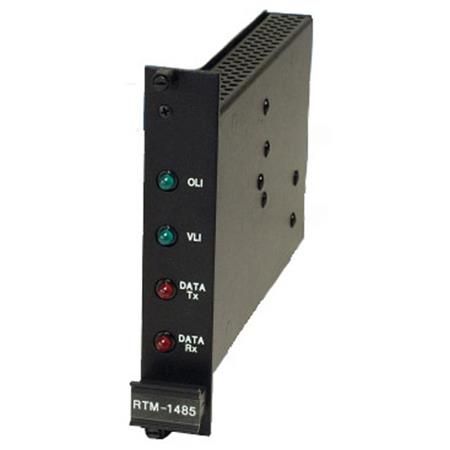 American Fibertek RTM1485 Video/RS-485 Rack Card Transmitter