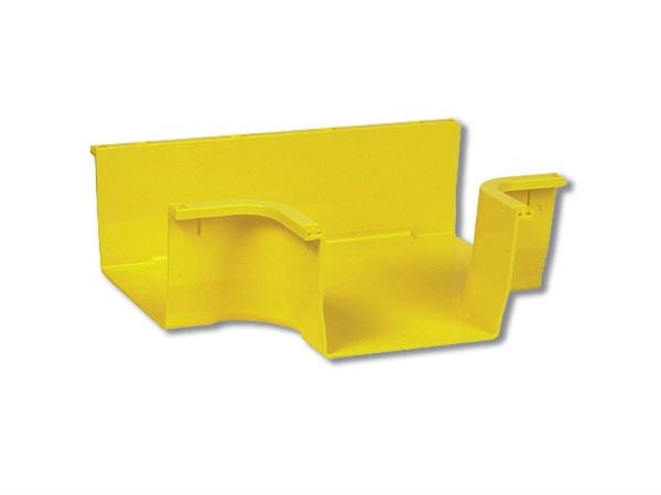 Amphenol Network Solutions 027-2000-4010 | T-Transition, Yellow, Horizontal Mounting Orientation, Size 4 in.