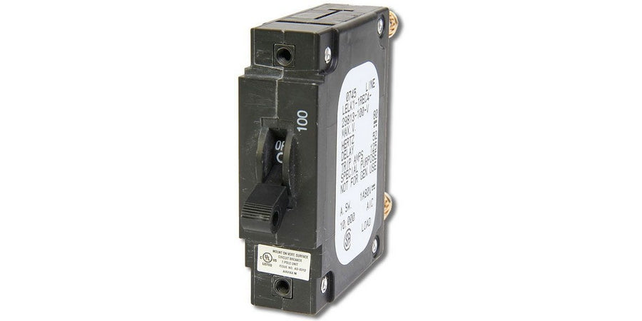 Amphenol Network Solutions 116670 | Standard Trip Circuit Breaker, 1 Pole, Magnetic, 80VDC, 20A