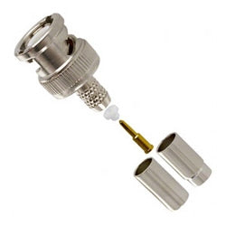Amphenol RF 31-5900 | BNC Plug 50 Ohm Crimp for RG59/62 PVC & Plenum