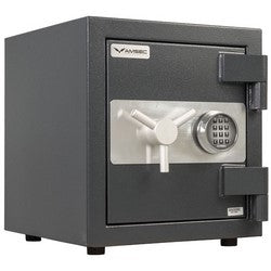 Amsec American Security CSC1413E1 | Fire Composite Safe, 2-Hour Fire, Electronic Lock, Charcoal Gray Textured