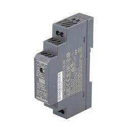 Antaira Technologies HDR-15-24 | 15 Watt Industrial Single Output DIN Rail Power Supply - 24 VDC / 0.63 Amps