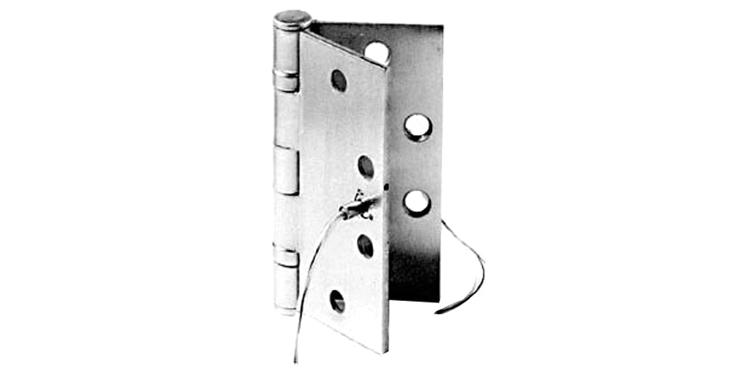 Architectural Control Systems Inc BB1279 4.5X4.5 26D 1108 | Electrified Hinge, Full Mortise, US26D Satin Chrome, Steel Base