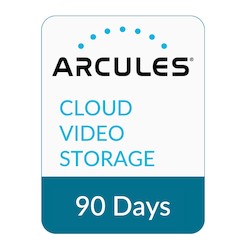 Arcules Inc A0-C-03MP-090-US1 | Cloud Video Subscription License with 90 Days Cloud Storage (3MP)
