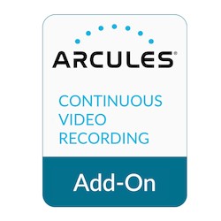 Arcules Inc A0-CRC-0000-000-US1 | Continuous Recording Add-On Subscription License for Cloud Video (12 FPS)