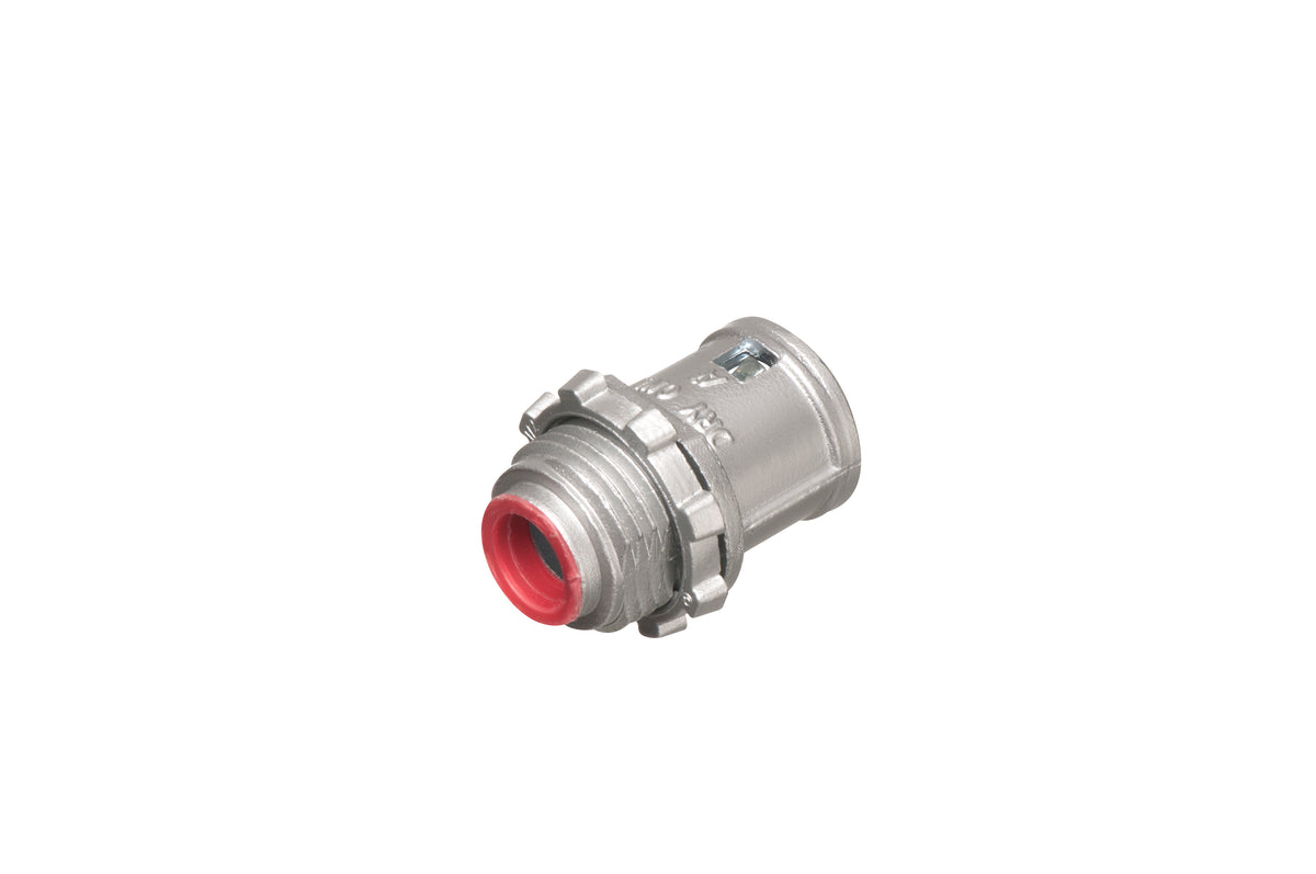 Arlington 38A | Zinc Die-Cast, 1/2" Knockout Mc Cable Connector