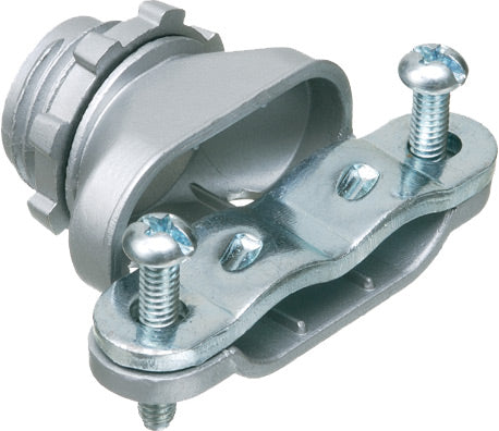 Arlington 846SS | 3/8 In Snap Tite Duplex Connector Die-Cast