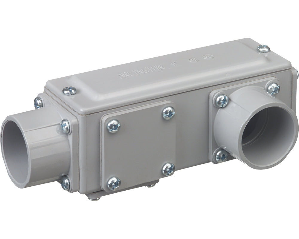 Arlington 934NM | Conduit Body, Type: Universal, Size: 1-1/2", Material: Pvc