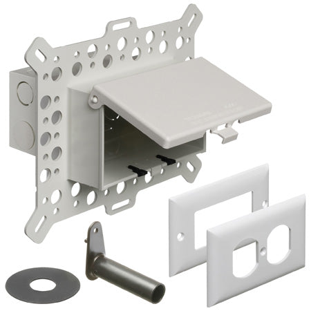 Arlington DBHM1BR | Horizontal Recept Box Bronze