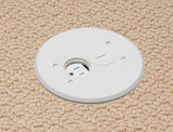 Arlington FLBAR101W | White Adjustable Floor Box Round Cover