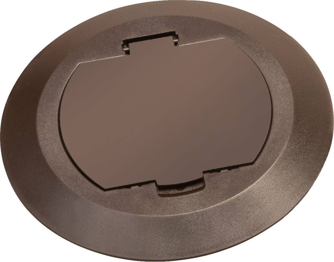 Arlington FLBC4520BR | Round Brown Floor Box Cover