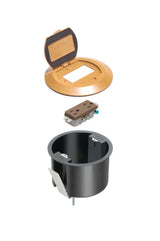 Arlington FLBR6500CA | Round Plastic Box With Cover