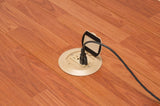 Arlington FLBR6500LA | Round Plastic Box With Cover Light Almond