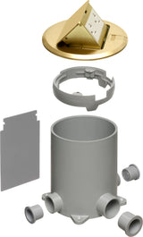 Arlington FLBT6620MB | Brass Pop-Up Cover With Receptacle