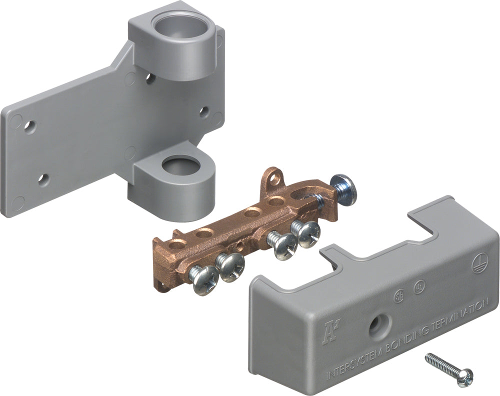 Arlington GBB5P | Ntersystem Grounding Bridge With Pvc Adapter, Solid/Stranded Conductor, No 6 To No 2 Conductor